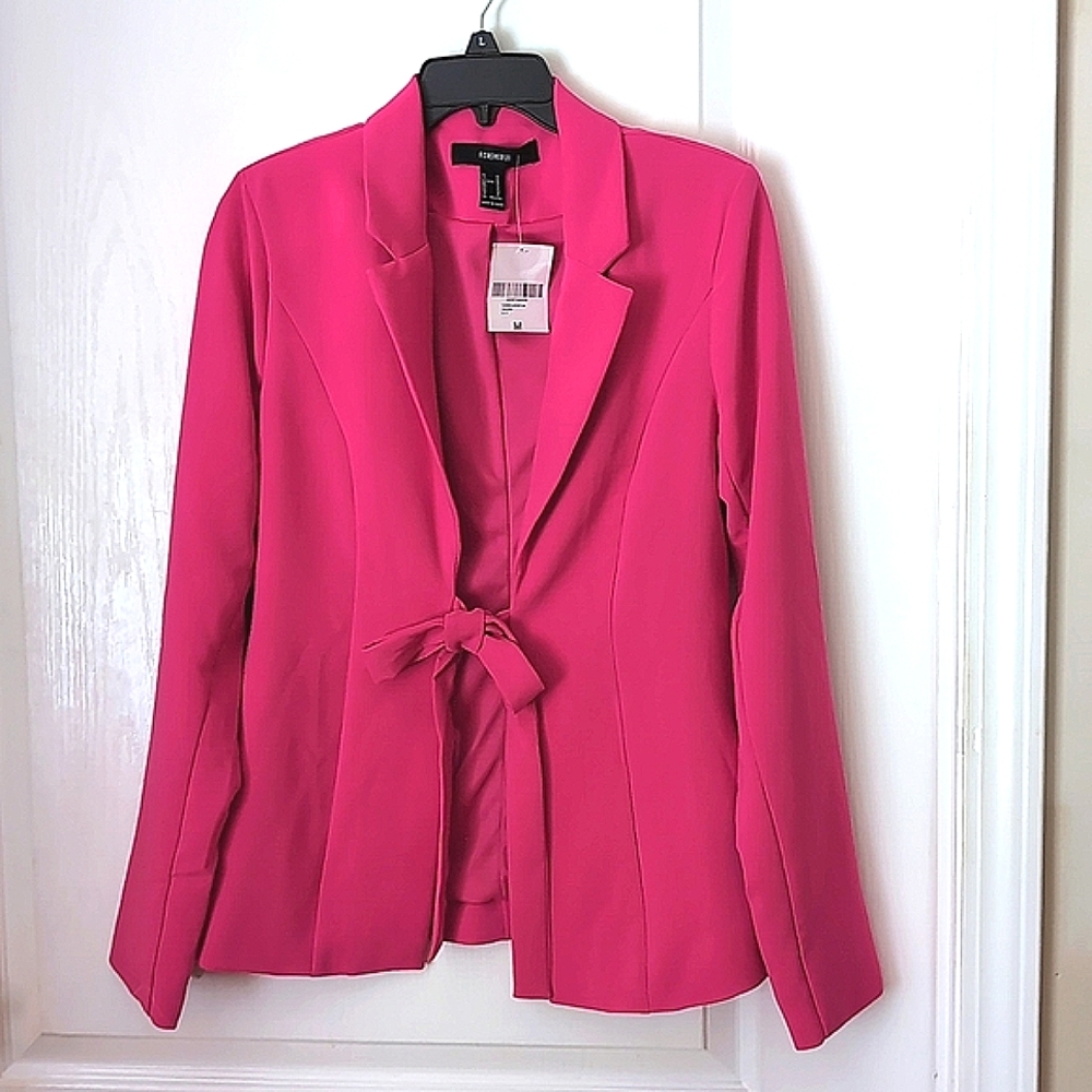 Forever 21 Pink Blazer Jacket. Size Medium. Career. Chic. Dressy